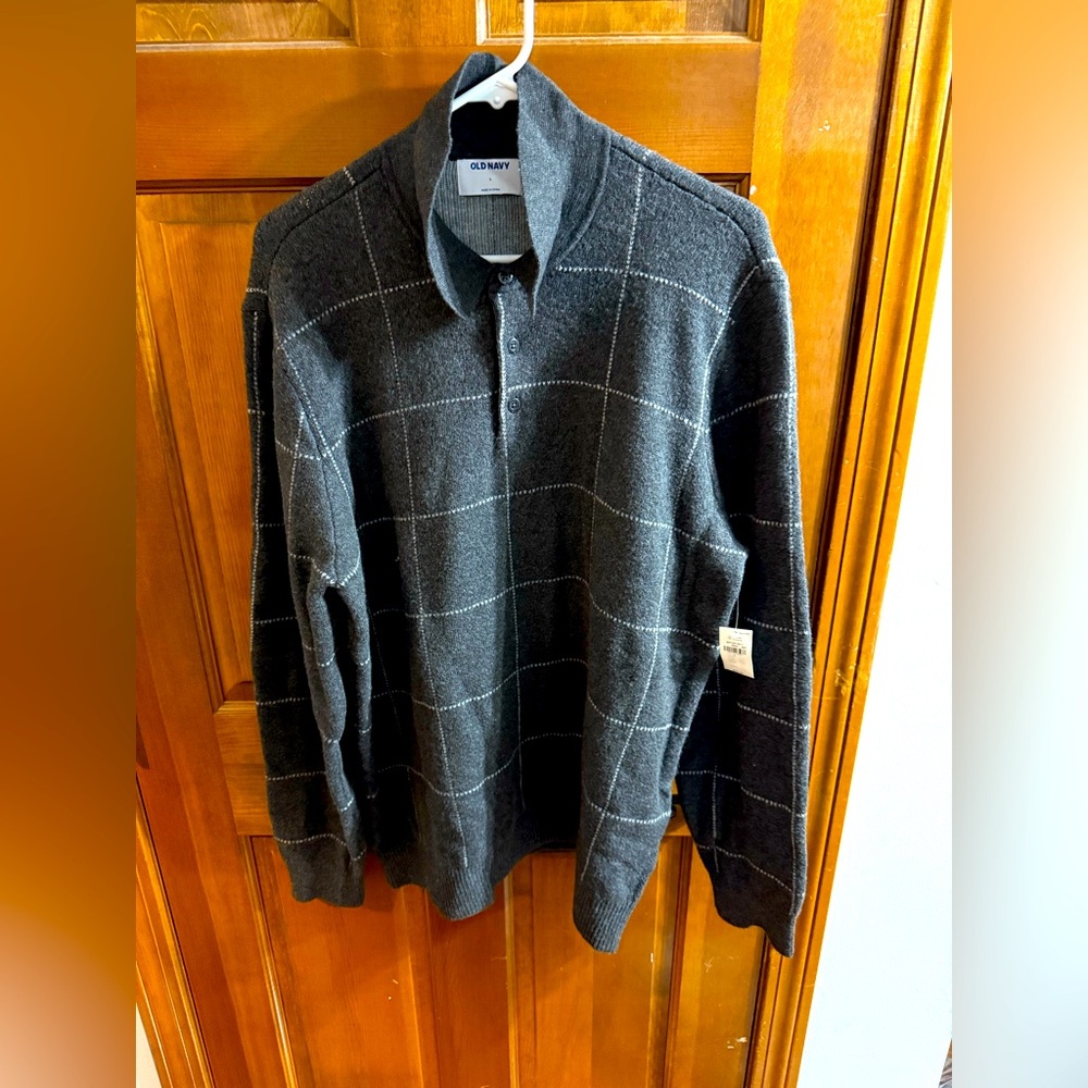Old Navy Mens Sweater Polo
